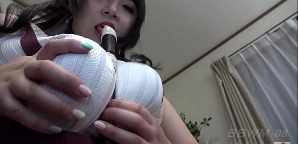  (vod)Chubby face cute UMI 20 years old ! plumper armpit ① saliva recorder & sali